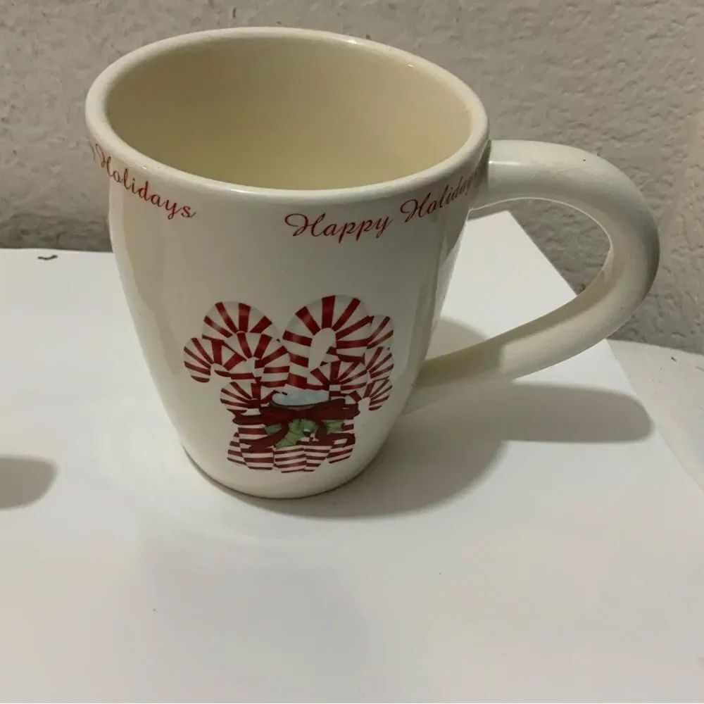 COPY - Creative CoOp happy holidays jumbo  Mug